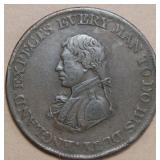 Great Britain Token 1812 Nelson Victory Half Penny