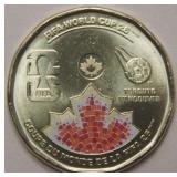 Canada $1 2026 FIFA World Cup Colored