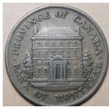 Canada PC-1B6 Bank of Montreal 1844 1/2 Penny Toke