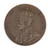1919 Canada Large Cent Coin