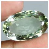 Oval Cut Natural Top Rich Green Amethyst Brazil 12