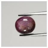 4.59ct Natural Reddish Pink 6 Ray Star Sapphire -
