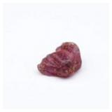 2.75ct 9.7x7.5mm Rough Natural Pinkish Purple Sapp
