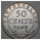 Canada Newfoundland 50 Cents 1909