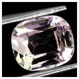 Cushion 100% Natural Peach Pink Kunzite Afghanista