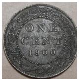 Canada Large Cent 1900H