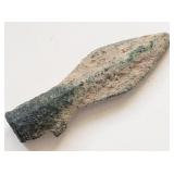 Ancient Greek 500-400B.C. barbed bronze arrowhead