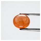 1.80ct Oval Cabochon Natural Fanta Orange Spessart