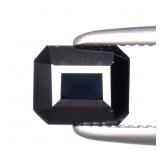 0.76ct 5.2x4.5mm VVS Octagon Natural Deep Blue Spi