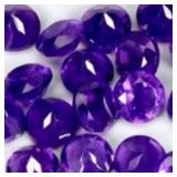 Round Cut Natural Top Purple Amethyst Uruguay Lot