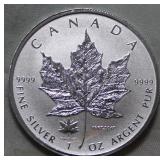 Canada $5 Maple Leaf Bullion 2016 Canada 150 Mint