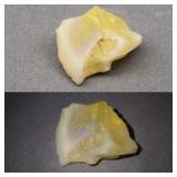 11.00ct 19.5x14.5mm Rough Natural White Opal -Colo