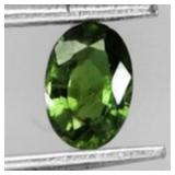 Oval Cut Natural Top Rich Green Sapphire Australia