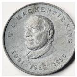 Canada 1975 W. L. Mackenzie King Medal 32mm