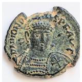 Honorius AD393-423 Follis Ancient coin 17mm