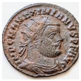 Maximianus Herculius AD286-305 Ancient coin 21mm
