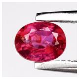 0.32ct 4.3x3.5mm Oval Natural Pink Sapphire - Unhe