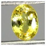 Oval Cut 100% Natural Top Rich Yellow Sapphire Aus