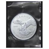 Canada $5 Wildlife 1oz Silver Bullion Series 2014