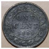 Canada Large Cent 1859