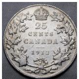 Canada 25 Cent 1912