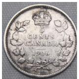 Canada 5 Cents 1906