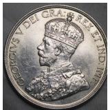Canada Silver Dollar 1936