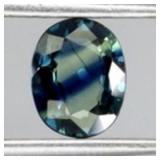 Oval Cut 100% Natural Top Blue Green Sapphire Aust
