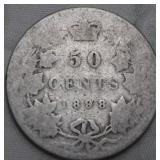 Canada 50 Cents 1898