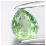 0.50ct 5.5x4.5mm Pear Natural Green Tourmaline - U
