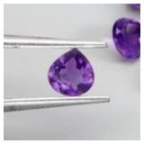 Heart Natural Top Rich Purple Amethyst Uruguay 4.1