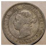Canada Large Cent 1898H