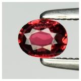 0.16ct 4x3mm Oval Natural Pink Tourmaline - Unheat