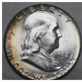 USA Franklin Half Dollar 1952