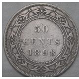 Canada Newfoundland 50 Cents 1898 Obv2