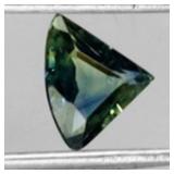 Fancy Cut Natural Top Rich Blue Green Sapphire Aus