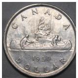 Canada Silver Dollar 1950 Arnprior