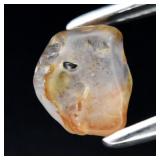 1.24ct Rough Natural Yellow Light Purple Sapphire