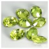 Oval Cut Natural Unheated Top Rich Green Peridot 8