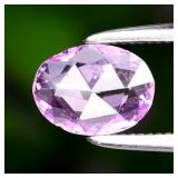 0.49ct 6.8x5mm Oval Rose-Cut Natural Pink Sapphire