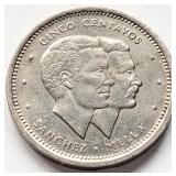 Dominican Republic 1987, 5 CENTAVOS coin 21.2mm