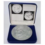 Hermann Goring Luftwaffe Silvered Large Medallion