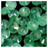 Round Cut Natural Unheated Green Emerald Brazil 40