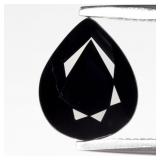 1.52ct 8.3x6.7mm VS Pear Natural Dark Blue Spinel