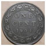 Canada Large Cent 1904
