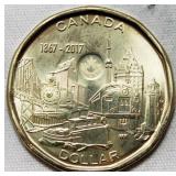 Canada $1 2017 Connecting Confederation
