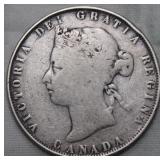 Canada 50 Cents 1872H