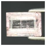 1.43ct 8x5.5mm Baguette Natural Light Pink Tourmal