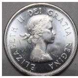 Canada 25 Cent 1962 Brilliant Uncirculated