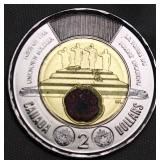 Canada $2 2025 Canada's Unknown Soldier coloured